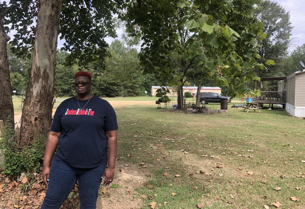 Lowndes County community organizer Stephanie Wallace says poor Black residents have not had access to state funds to solve longstanding sanitation issues.