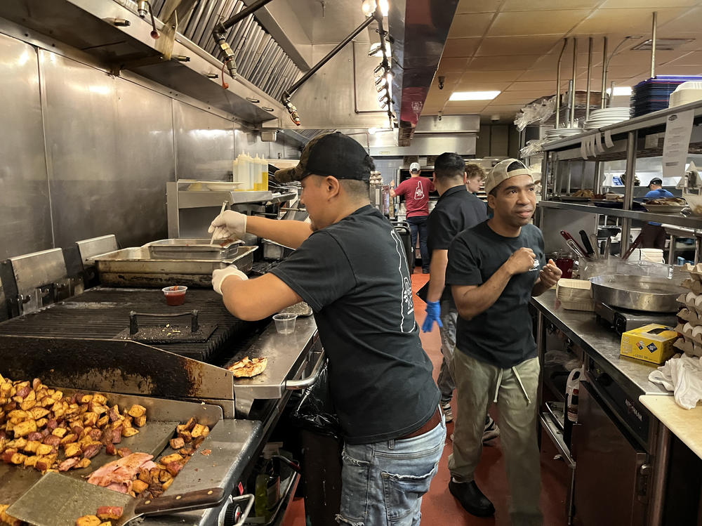 The Roundabout Diner in Portsmouth, N.H., has been a popular place for presidential candidates to stop by to share a meal with potential voters.