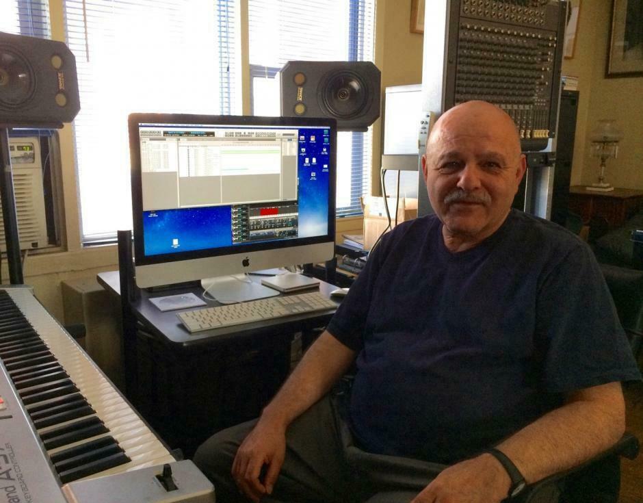 Creshevsky in his studio in 2015.