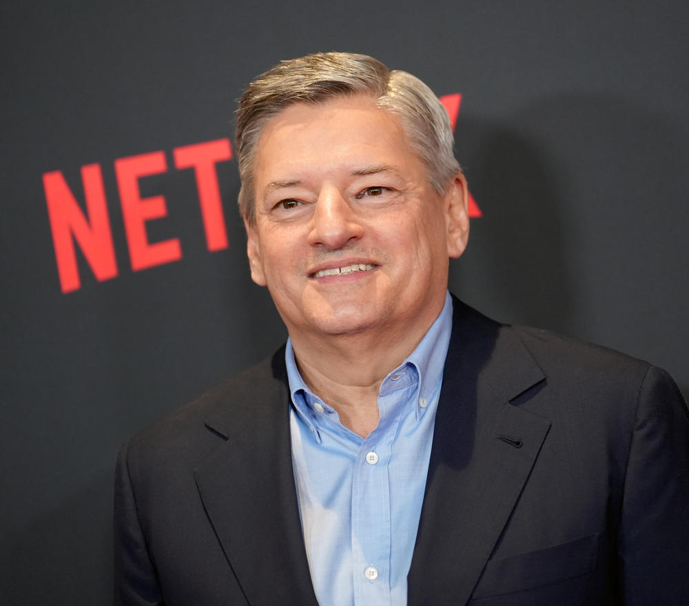 Ted Sarandos, co-CEO at Netflix, attends a premiere in March 2023.