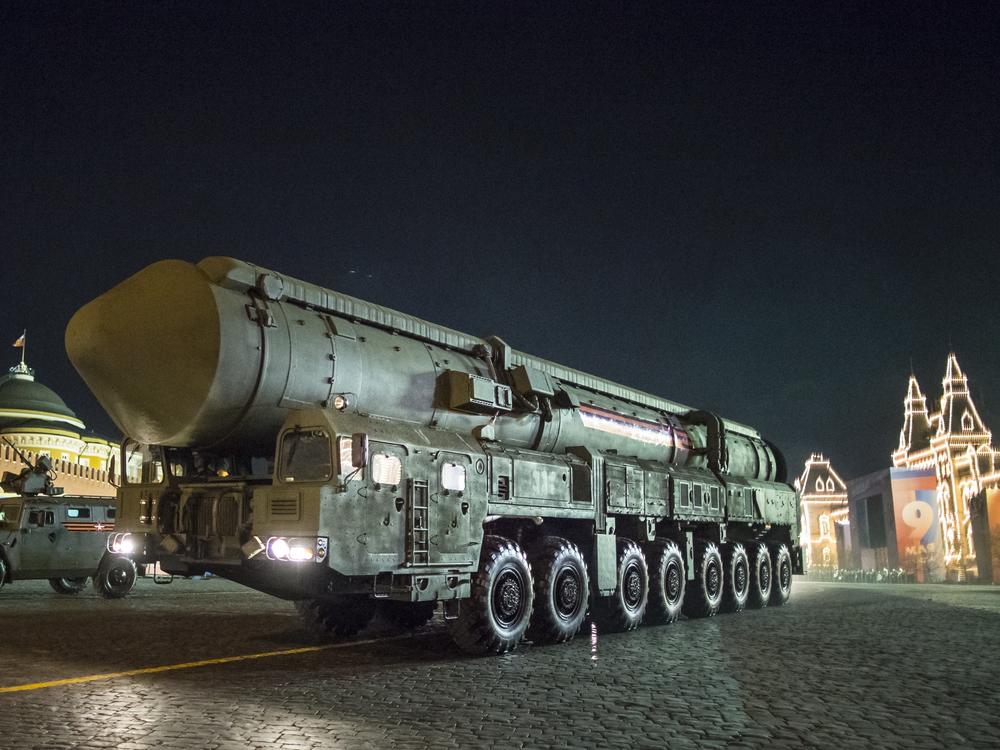 A Russian Yars ballistic missile mounted on a mobile launcher during a rehearsal for the Victory Day military parade in Red Square in 2018. Russia has refrained from testing its nuclear weapons since the 1990s.