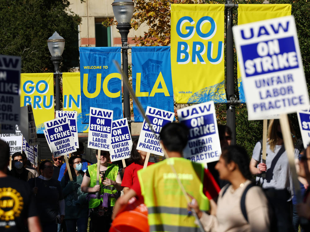 The University of California system has 48,000 UAW members, more than Stellantis. In the fall of 2022, UC graduate student workers went on strike and won 46% raises over two years.
