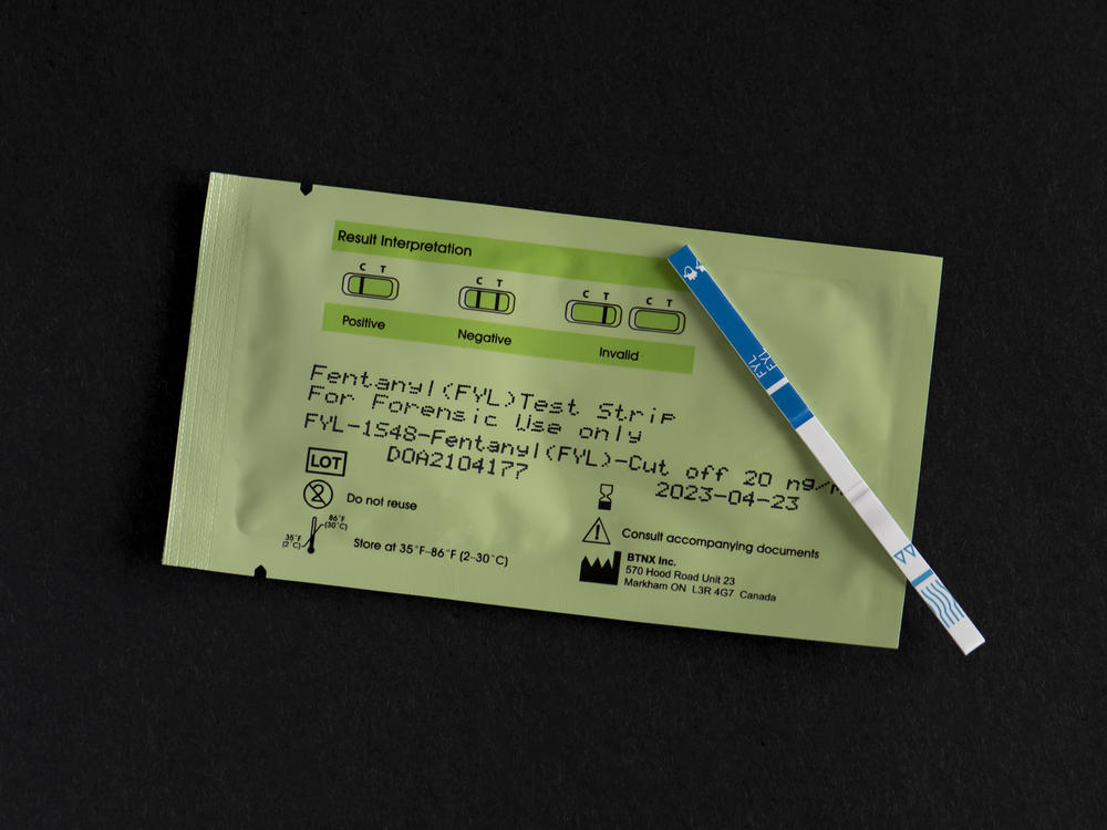 Fentanyl test strips allow students to see whether a pill has been laced with the deadly synthetic opioid.
