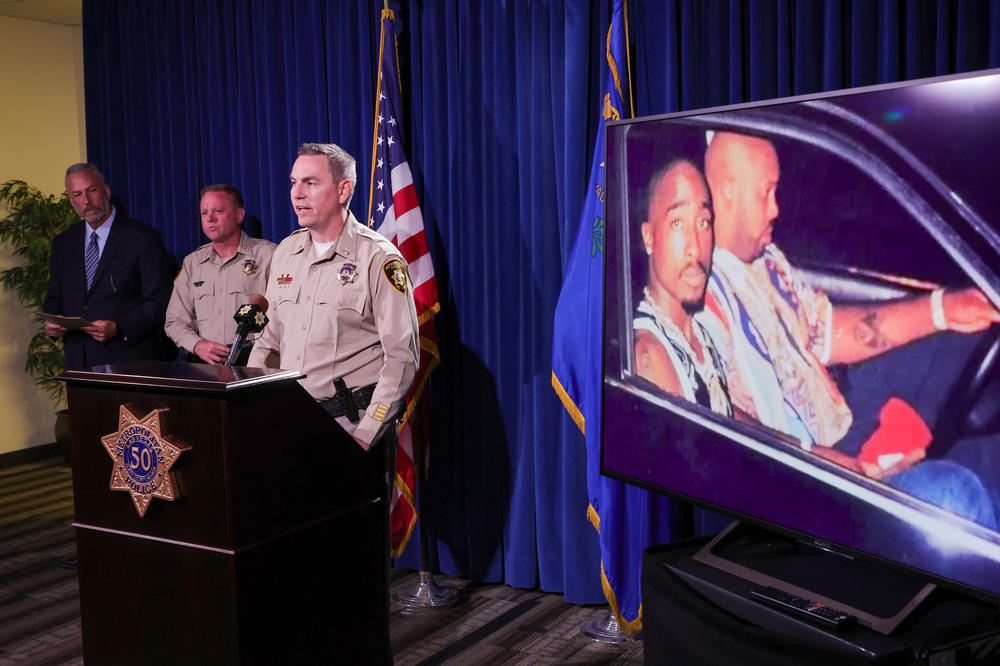 At the announcement of the arrest and indictment of Duane 