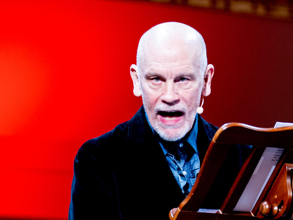 John Malkovich says theater is like surfing. Actors might think they are the wave — but they're not: 