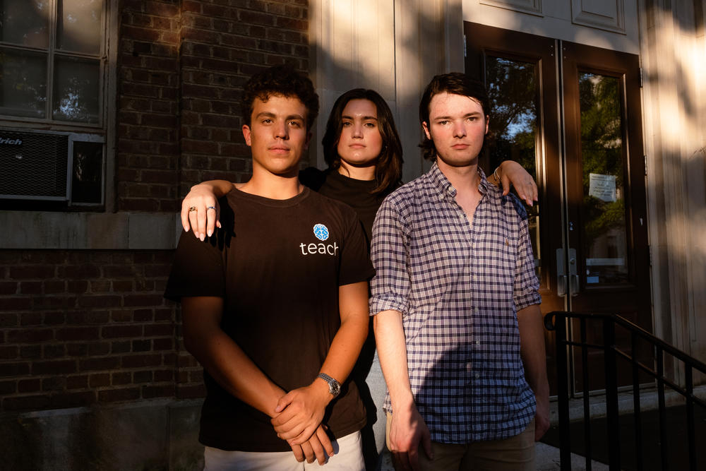 Callan Baruch, Caroline Clodfelter and Riley Sullivan each have family and friends whose substance use has ranged from full-on addiction to occasional use at parties. That experience inspired them to form the Carolina Harm Reduction Union.