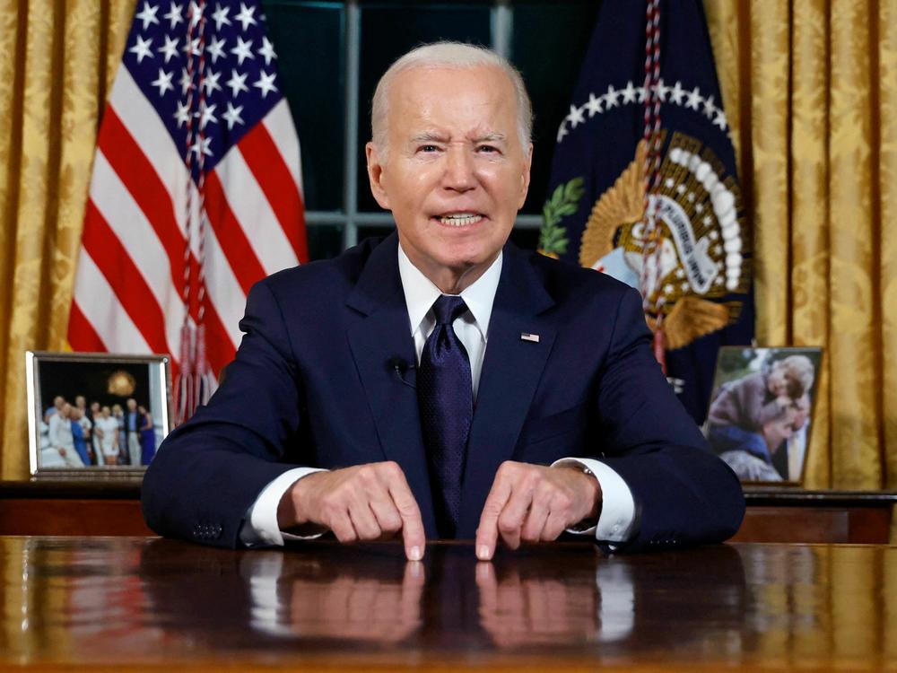 President Biden used an Oval Office address to make the case that funding for Israel and Ukraine is in the national interest.