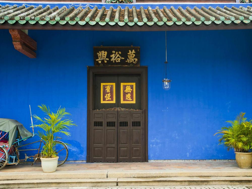 The Cheong Fatt Tze Mansion in George Town, Penang. Author Tan Twan Eng says there's a story behind every door in the city.