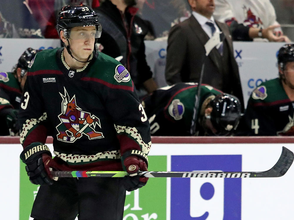Travis Dermott of the Arizona Coyotes defied an NHL ban on Pride Tape when he used the colorful tape on his stick during his team's home opener at Mullett Arena in Tempe, Ariz. Days later, the league rescinded its ban.