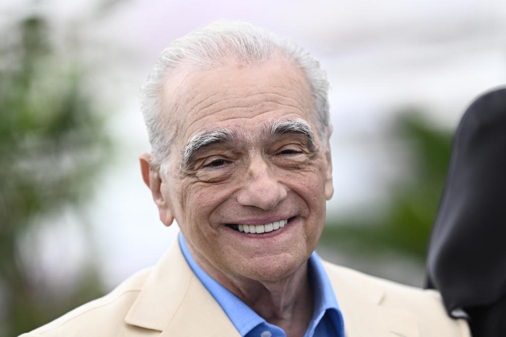 Martin Scorsese attends the <em>Killers of the Flower Moon</em> photocall at the Cannes Film Festival in May 2023.