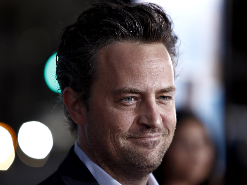 Matthew Perry died on Saturday at age 54 at his Los Angeles home, multiple outlets report. The actor is pictured in 2009 at the L.A. premiere of <em>The Invention of Lying</em>.