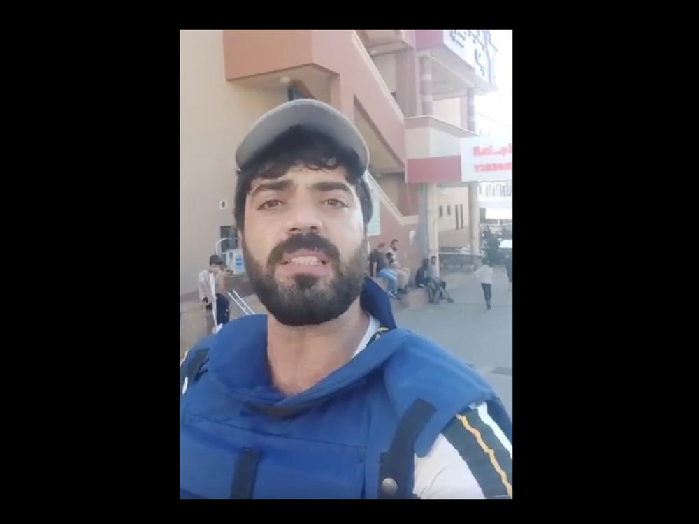Anas Baba, a producer for NPR, has been reporting on the war from his base in Gaza.