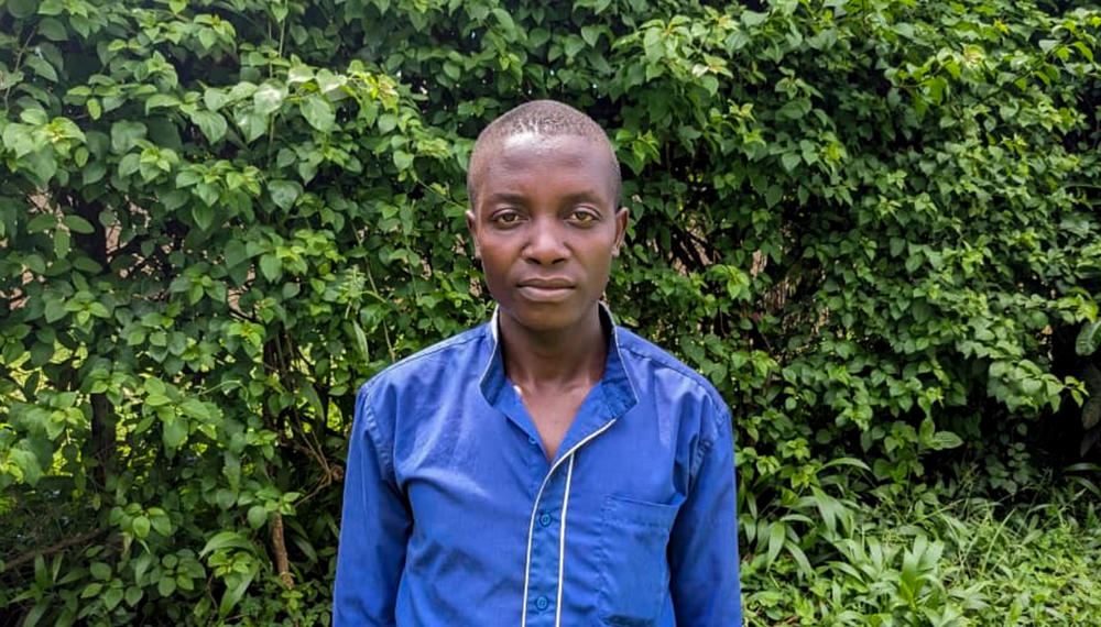 Wasika Mubarak says he and his family barely escaped a 2018 mudslide on Mount Elgon that injured one of his sons, then age 5 and destroyed his home. He says the only place they could afford to move to afterward was just as dangerous.