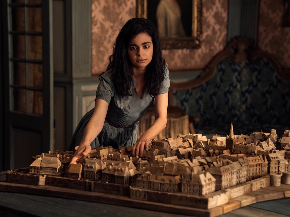Newcomer Aria Mia Loberti plays Marie-Laure in <em>All the Light We Cannot See.</em>