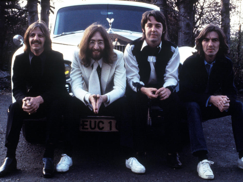The Beatles, pictured here in 1969, just released what's been billed as the band's final song.