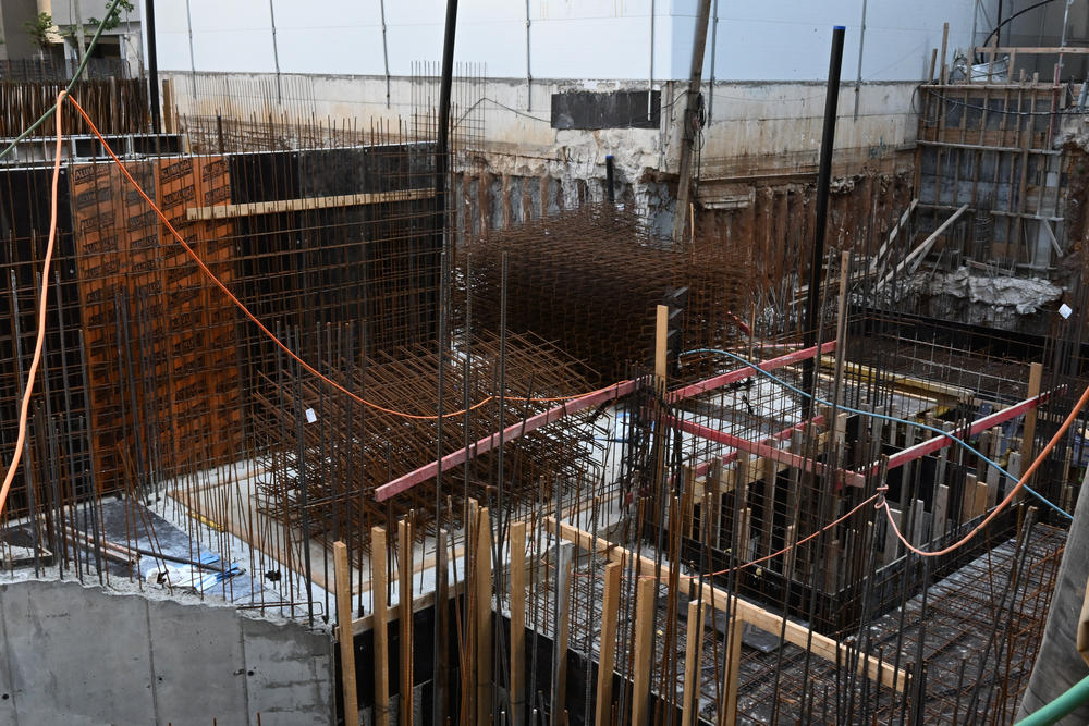 Amit Gotlib's construction site has been idle.