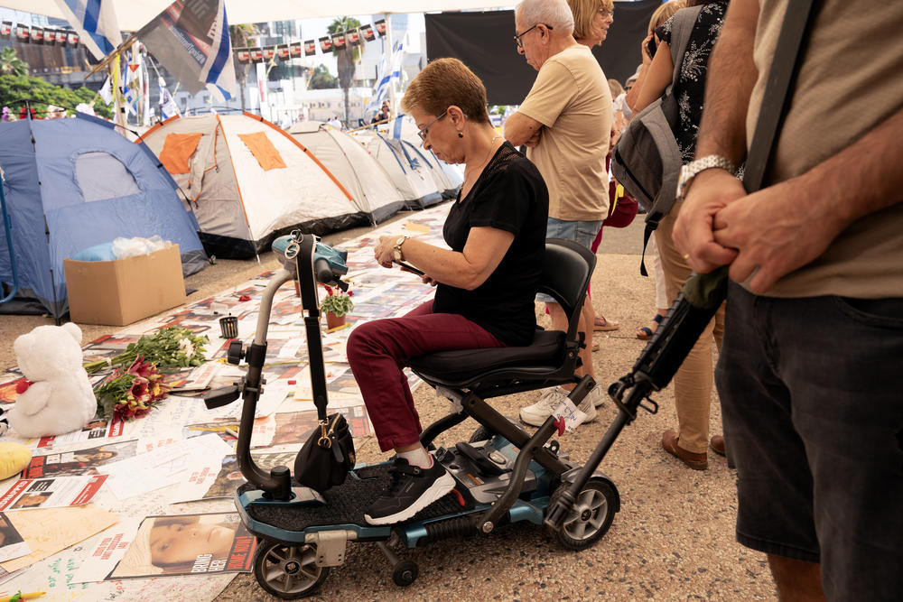 Families have been ramping up pressure on the Israeli government, accusing the government of not prioritizing their loved ones' release over Israel's military bombardment on Gaza.