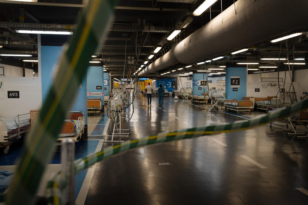 Israel's largest trauma hospital, in Haifa, has converted a three-floor underground parking garage into a hospital.