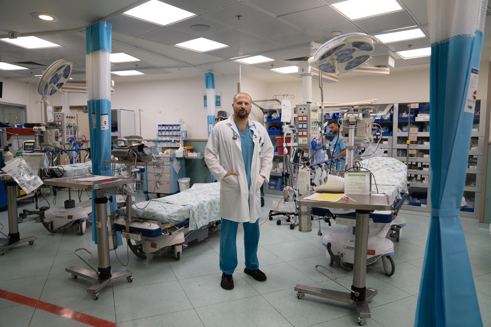 Dr. Bahir Sirhan works in the emergency department at Galilee.