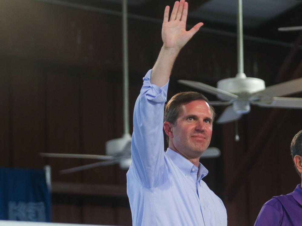 Gov. Andy Beshear, a Democrat, has talked about abortion rights as part of his reelection campaign.