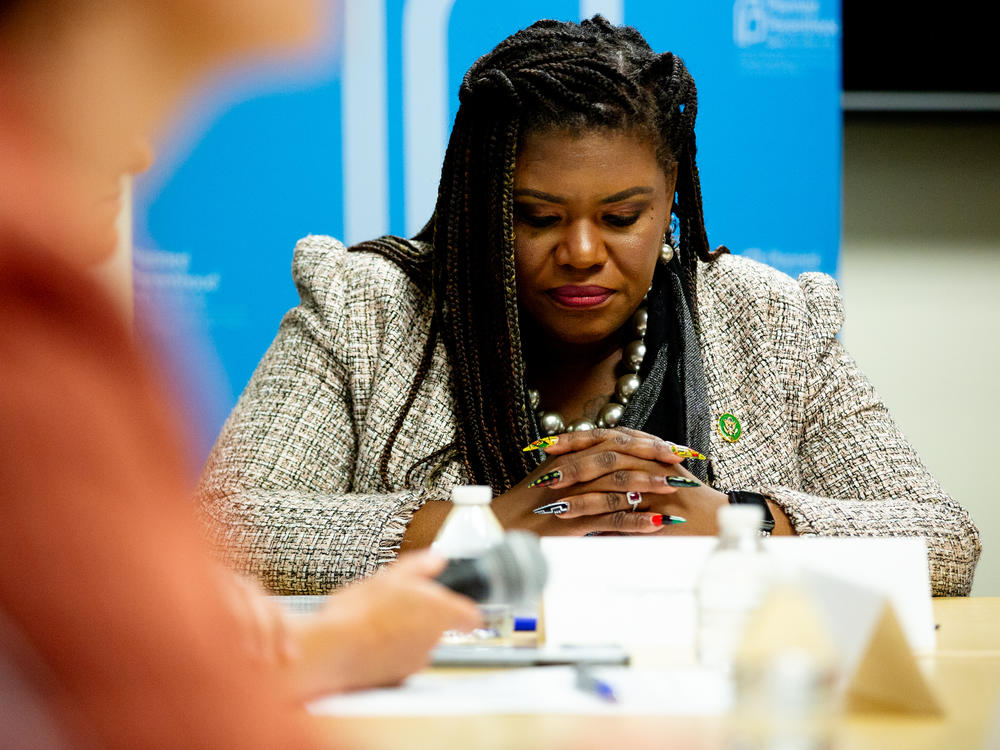 Rep. Cori Bush's criticism of Israel's military actions following Hamas' Oct. 7 attack, which killed at least 1,400 people, has ignited outrage and exposed a rift among Democrats over how to respond to the Israel-Hamas war.