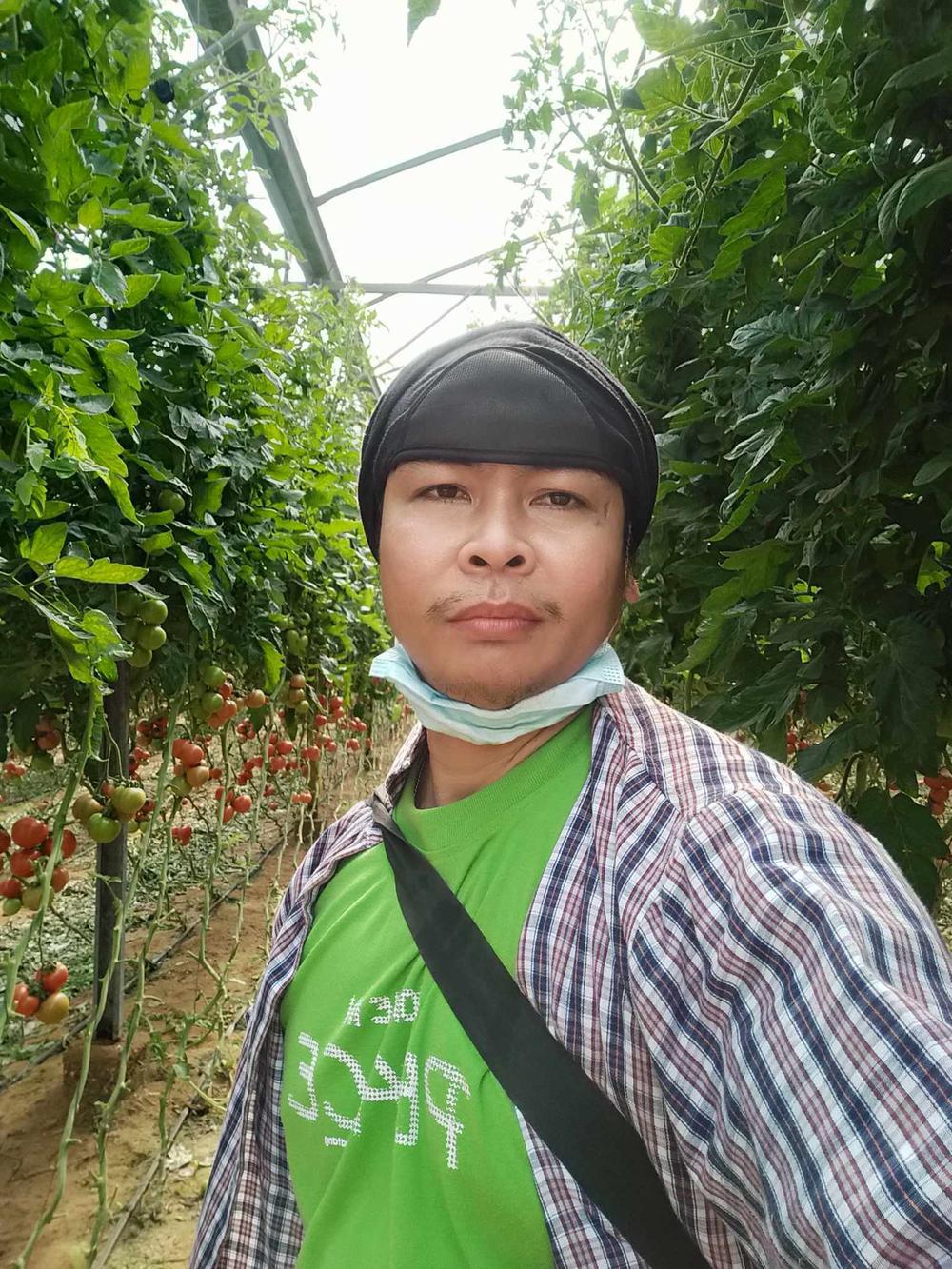 Phairin Phuangsri, a Thai agricultural laborer working in Israel, says he feels safe where he works, about 60 miles away from the Gaza Strip. Phuangsri plans to remain in Israel despite last month's Hamas attack.