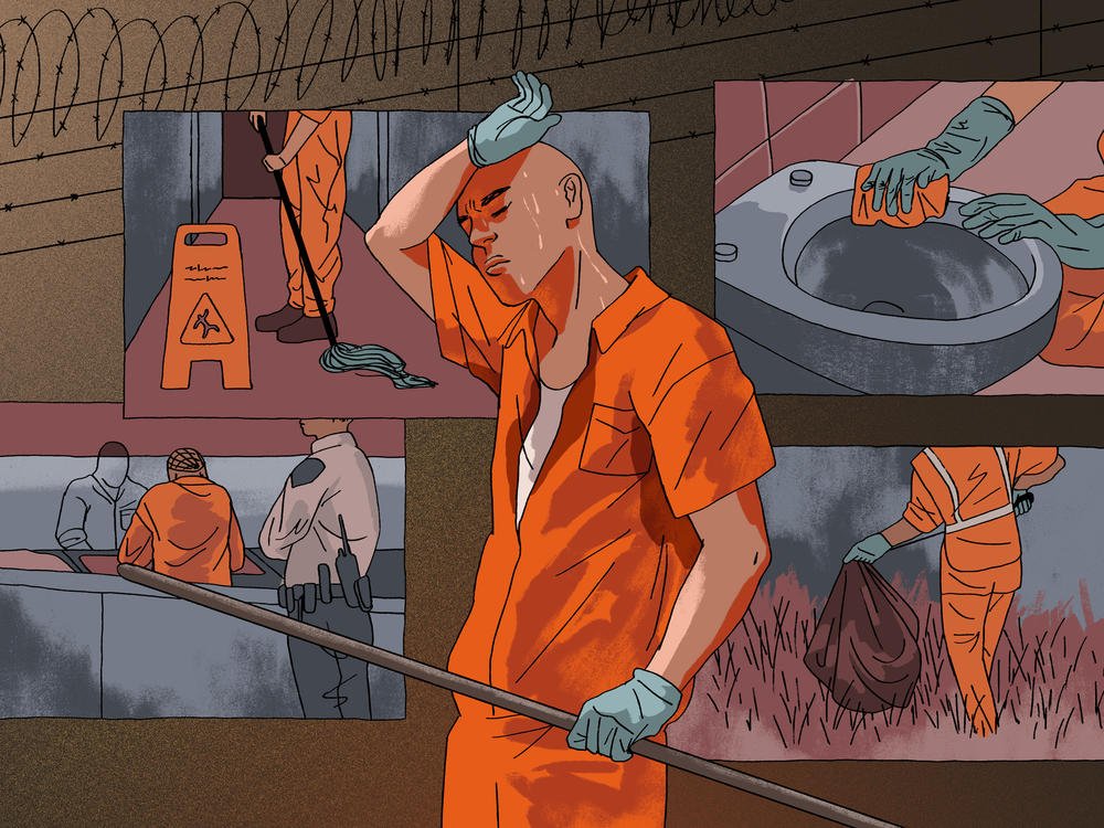 The U.S. Constitution and 16 state constitutions ban slavery except as punishment for a crime. Prisoner advocates say this allows forced prison labor, but systemic change has been met with resistance.