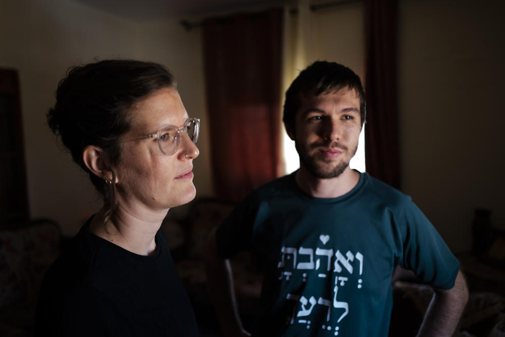 Rabbi Dana Sharon and Dani Brodsky.