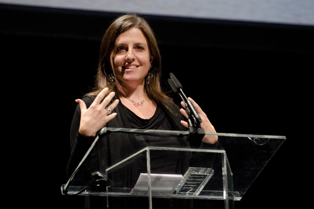 Rebecca Skloot attends the 2011 Chicago Public Library Foundation and Chicago Public Library gala benefit awards dinner at the University of Illinois.