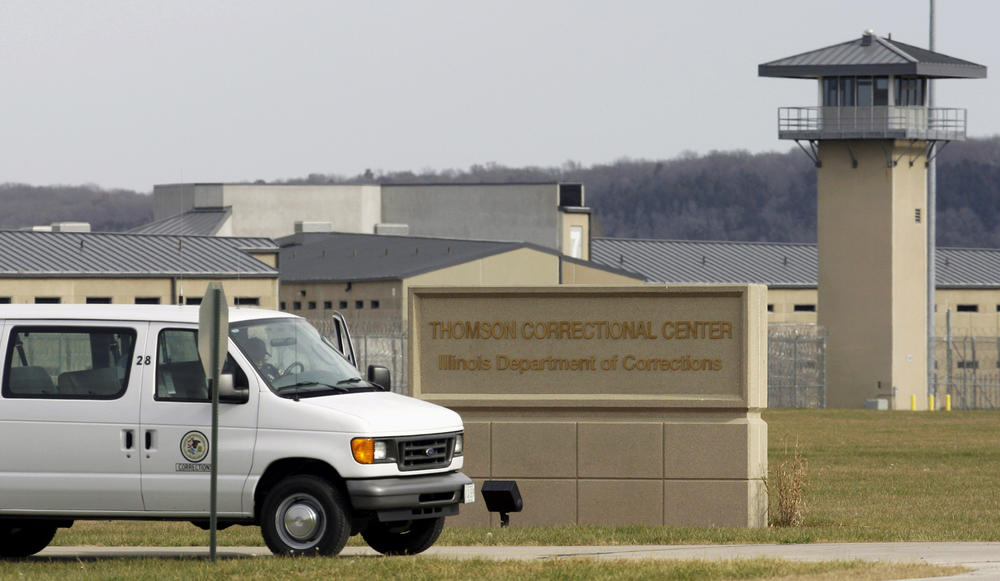 The former warden at Thomson penitentiary in Illinois says that when he arrived at the prison, he was shocked by some of the guards' practices.