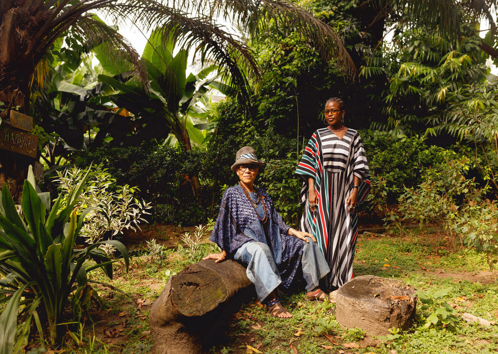 Faridah Folawiyo (right) hosts the 