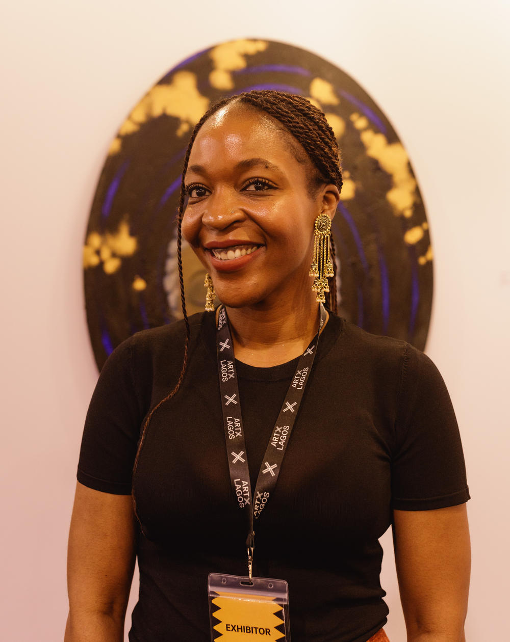 Wunika Mukan at Art X. She founded her self-named gallery in Lagos three years ago and has quickly gained wide regard within the industry. She said a reckoning within the art world after the killing of George Floyd drove efforts to exhibit a greater diversity of artists and a greater representation of Black art.