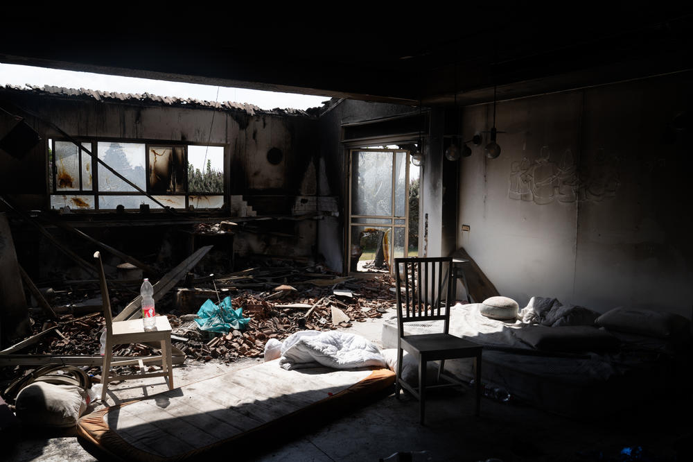 Kibbutz Be'eri was attacked by Hamas militants on Oct. 7.