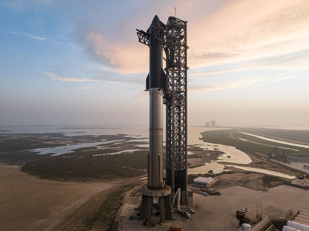 Starship is the largest rocket ever built. Elon Musk hopes it will one day carry people to Mars.