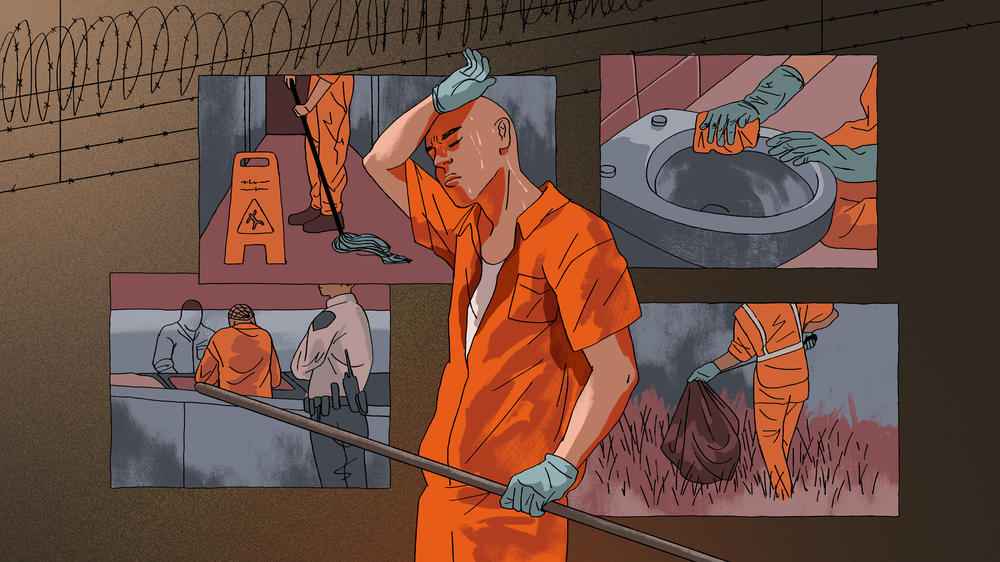 The U.S. Constitution and 16 state constitutions ban slavery except as punishment for a crime. Prisoner advocates say this allows forced prison labor, but systemic change has been met with resistance.