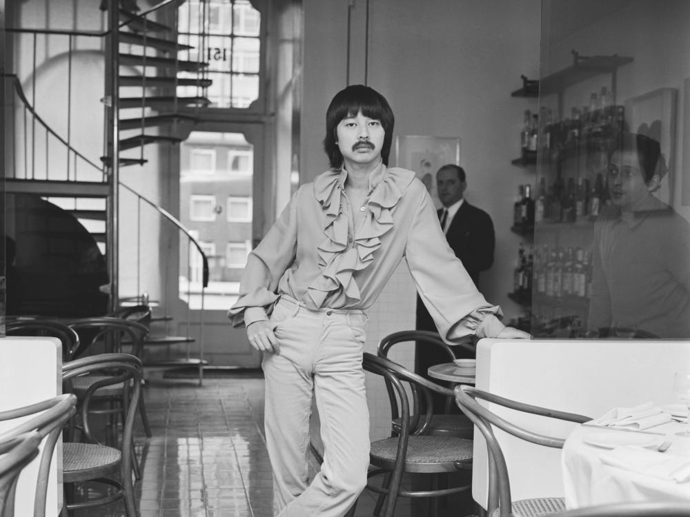 Michael Chow inside a London restaurant in July 1968.