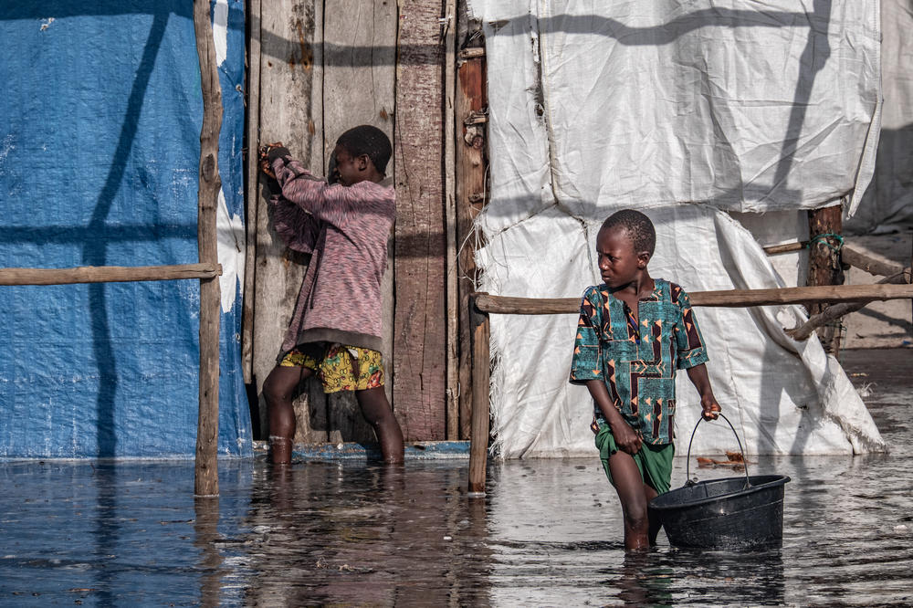 Most of Nyangai's population has already left, and those who have stayed know that their days on the island may be numbered.