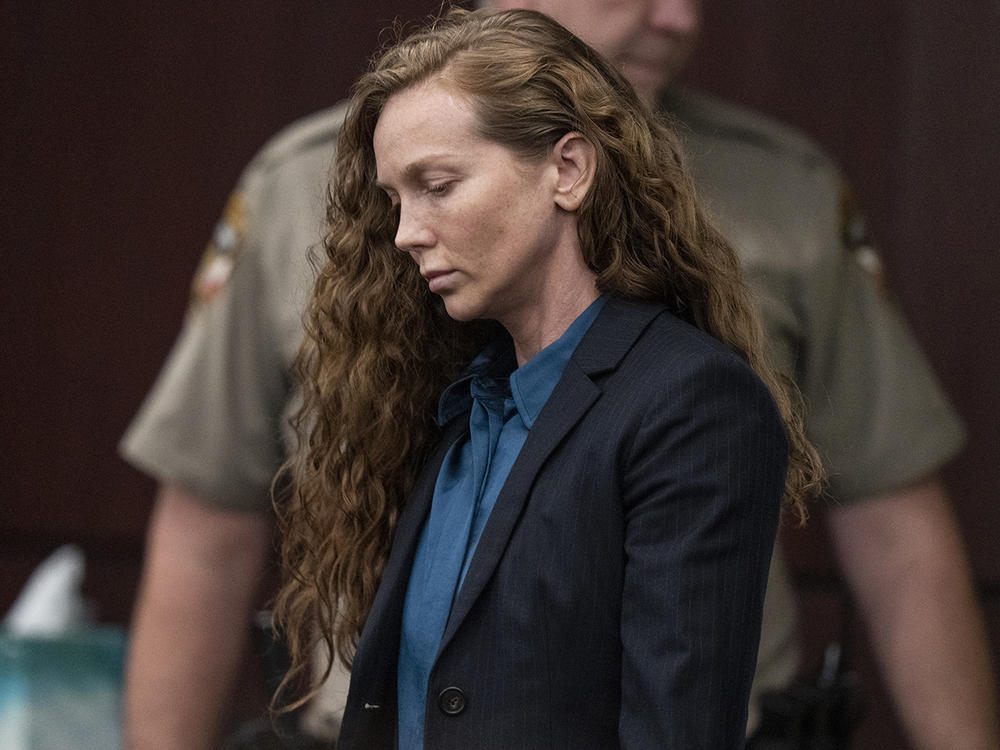 Kaitlin Armstrong enters the courtroom to hear the verdict on her murder trial at the Blackwell-Thurman Criminal Justice Center on Thursday, Nov. 16, 2023, in Austin, Texas.