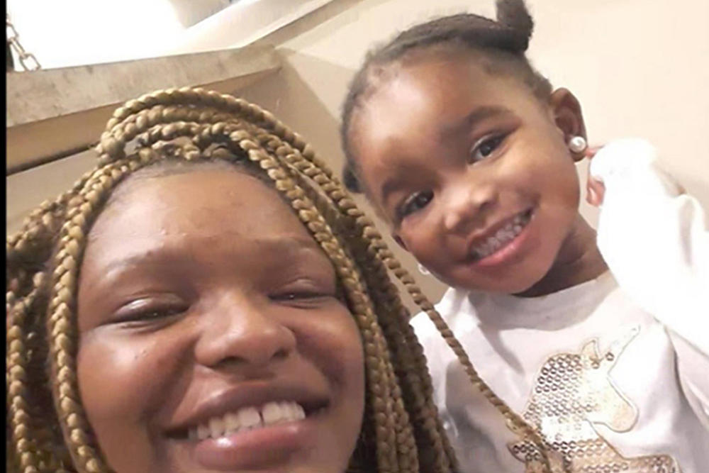 Kanna Bowen and her daughter, Deveah