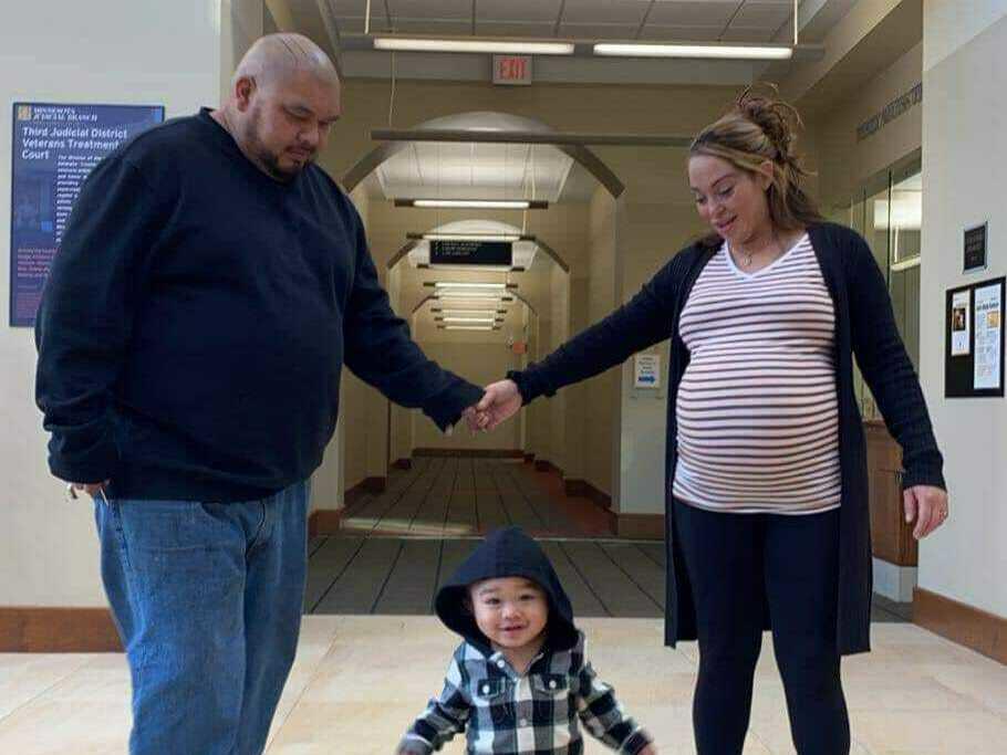 Victoria Lopez, pregnant with twins, had a one year old son when she was sentenced to prison on a drug charge. She had gotten treatment for her substance use disorder, started a job, and attended community college, but a judge said it wasn't enough.