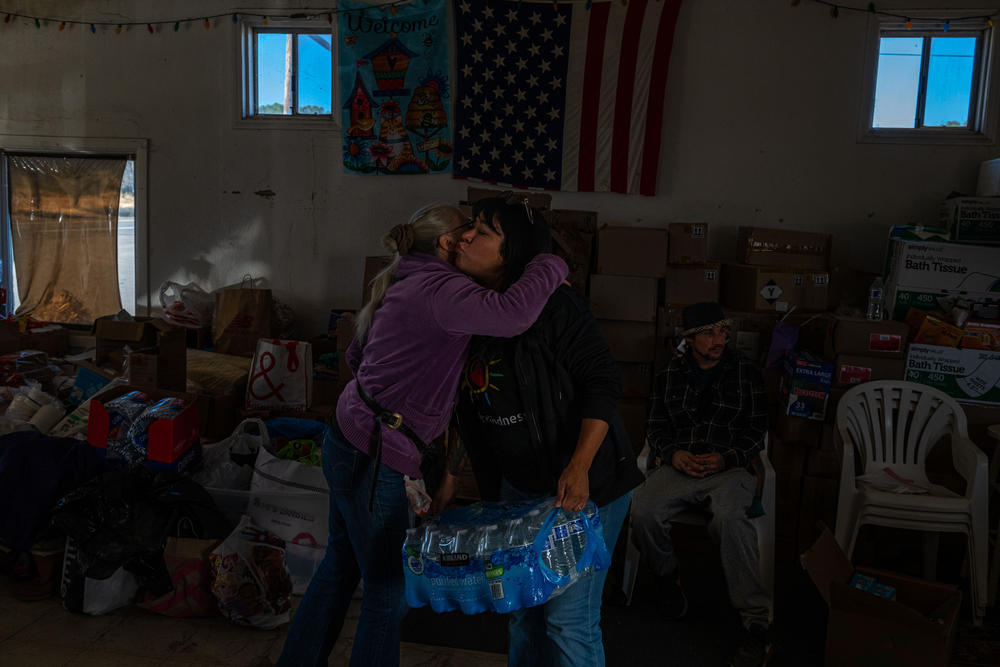 Locals say there is barely any oversight of the camps in Jacumba, Calif., and that the only people coming to help the migrants are community residents and volunteers.