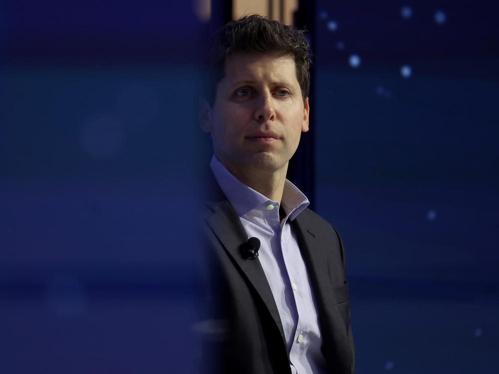 Sam Altman looks on during the APEC CEO Summit at Moscone West on Nov. 16, 2023 in San Francisco, California.