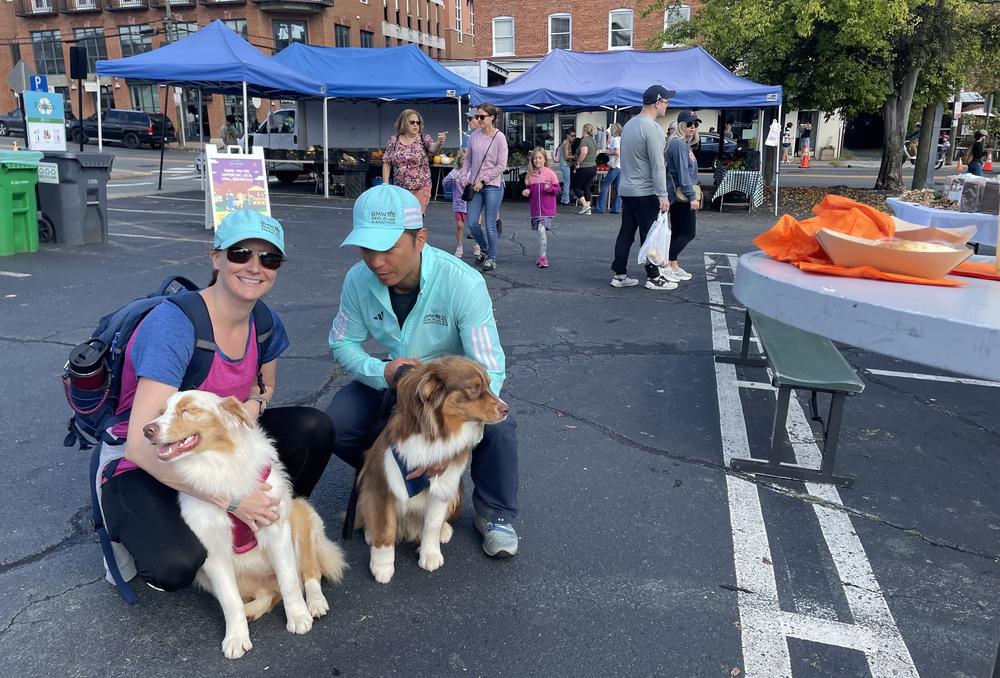 Kelly Vo (left) told NPR that Biden is traveling where the news is, and it wouldn't make much impact if he visited Charlottesville so many years after the 2017 events.