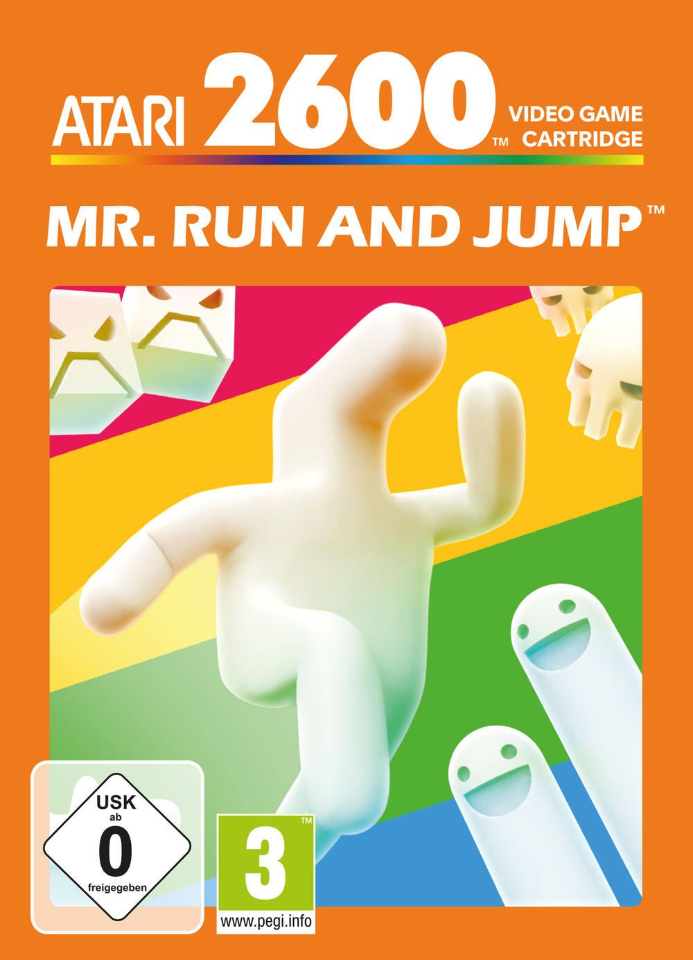 Mr. Run and Jump, an all-new game designed for the Atari 2600, which comes in a modernized version for other consoles.