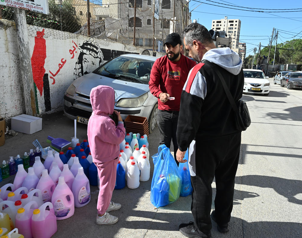 Basil Abu Nasr, a merchant in the Qalandiya refugee camp in the Israeli occupied West Bank, said violence was rising. 
