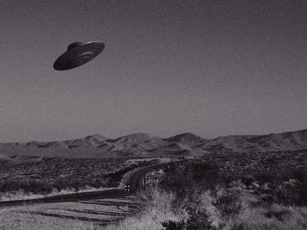 If this illustration of a flying saucer is what you think of when you hear 