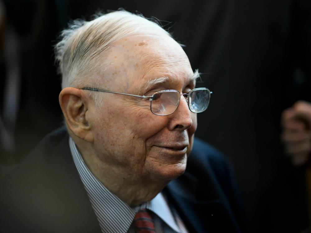 Charlie Munger, the longtime vice chairman of Berkshire Hathaway, was a fixture at the company's annual shareholders meeting in Omaha, Nebraska.