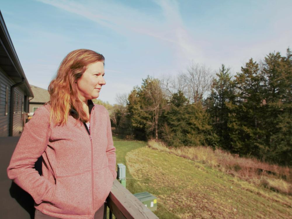 Martha Durr, seen at her home in Lincoln, Nebraska, left her job earlier this month as the state's principal communicator of climate information. 