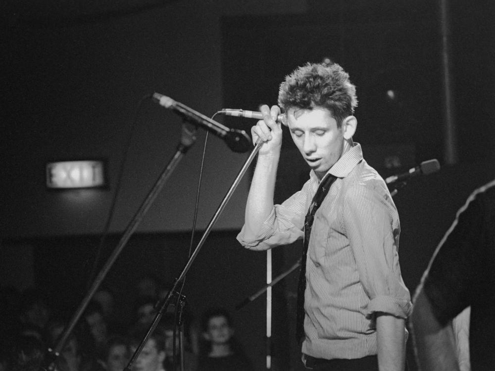 Shane MacGowan live onstage in 1988, courtesy of the documentary film <em>Crock of Gold: A Few Rounds With Shane MacGowan</em>.