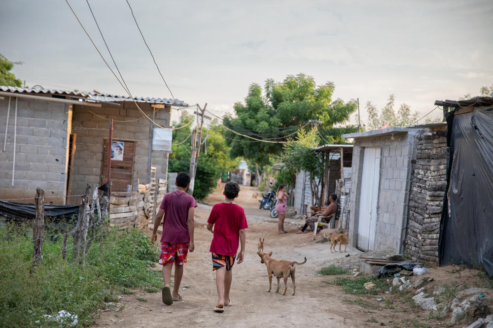 With an aging water delivery infrastructure and a growing population in Santa Marta, water shortages are expected to worsen if the city government doesn't invest in improvements, says one water expert. Pictured is a sector of the La Paz community where recent arrivals from Venezuela and other parts of Colombia are settling.